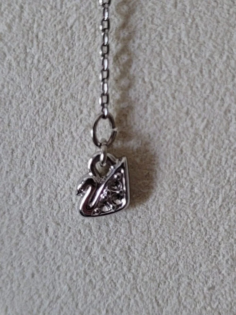 Swarovski Retired Heart Necklace